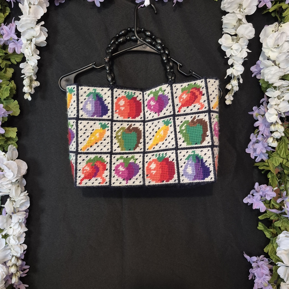 Colorful Beaded Women's Tote Bag